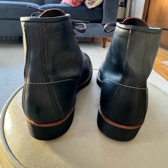 New Red Wing Men’s Blacksmith 6inch boot in Black prairie leather. Size 8.5 - Picture 12 of 15